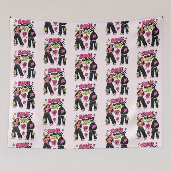 Item preview, Cute Y2K Anime Couples Sadie Hawkins Day Dance designed and sold by CloudyCatArt.