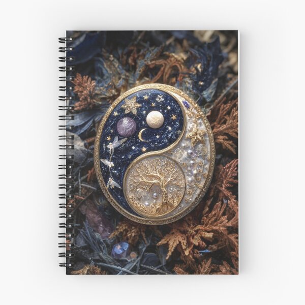 Item preview, Foliage-Framed Yin-Yang Medallion designed and sold by KingsArtworx 2.