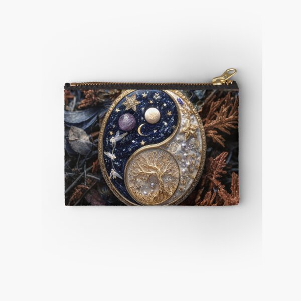 Item preview, Foliage-Framed Yin-Yang Medallion designed and sold by KingsArtworx 2.