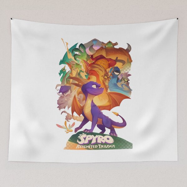 Item preview, Spyro the dragon designed and sold by SweetMascot.