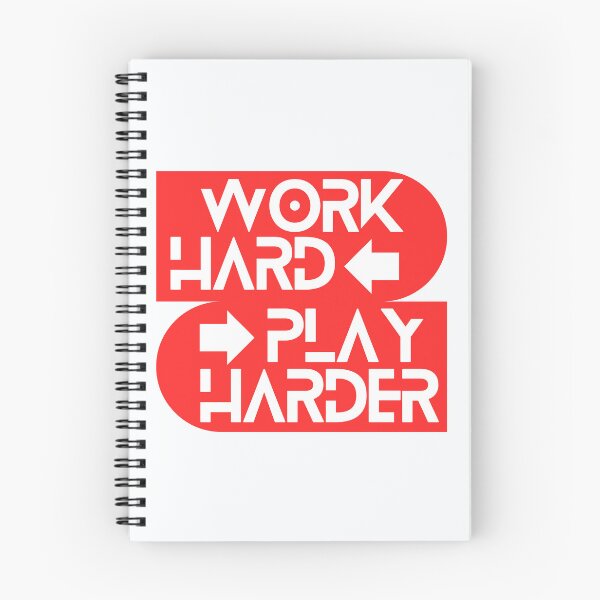 Item preview, Work hard Play hard designed and sold by lolamanzanas.