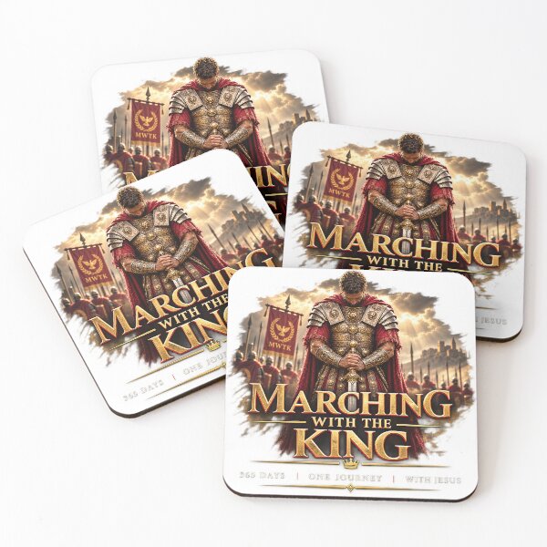 Item preview, Marching With The King Christian Warrior designed and sold by TheBrainArt.