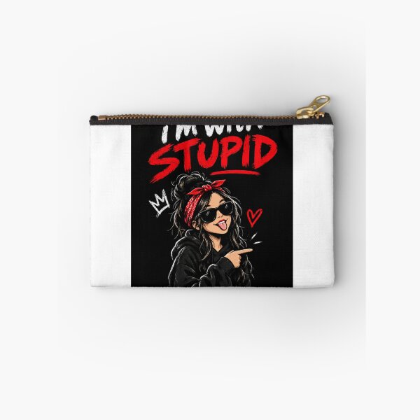 Item preview, I'm with stupid man designed and sold by oumadane.