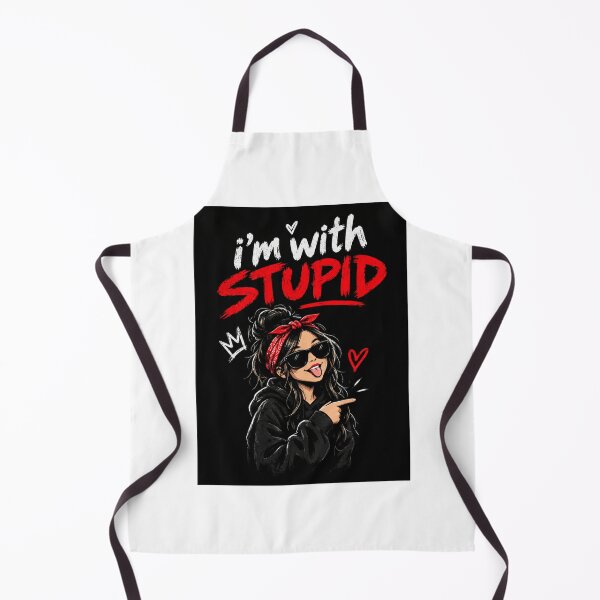 Item preview, I'm with stupid man designed and sold by oumadane.