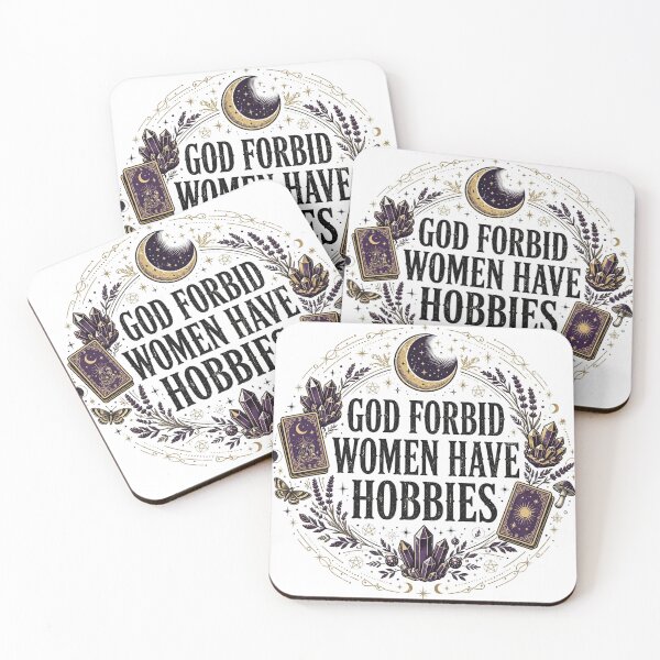 Item preview, God Forbid Women Have Hobbies Shirt — Feminist Witch Halloween Tee designed and sold by unthinkabletees.