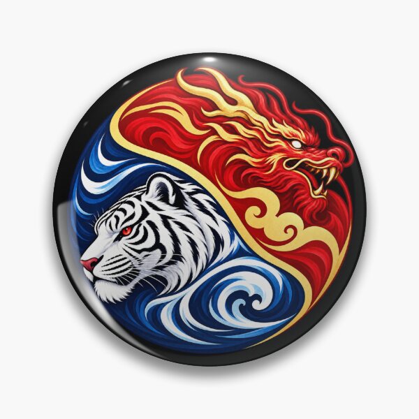 Item preview, Yin-Yang of the Dragon and the Tiger designed and sold by lAnJefurtifeu.
