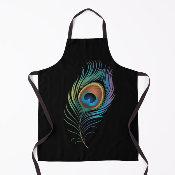 Item preview, Elegant Peacock Feather on Dark Background designed and sold by NatArtSA.
