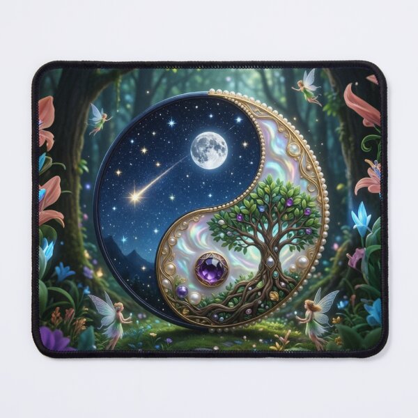 Item preview, Forest Amethyst Yin-Yang designed and sold by KingsArtworx 2.