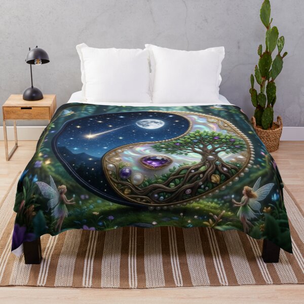 Item preview, Forest Amethyst Yin-Yang designed and sold by KingsArtworx 2.