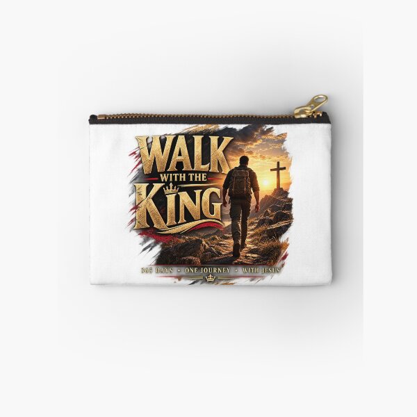 Item preview, Walk With The King Christian Journey With Jesus designed and sold by TheBrainArt.