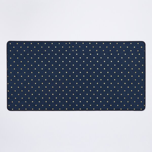 Item preview, Classic Navy and Gold Mini Polka Dot Pattern designed and sold by Ed & Harmony.