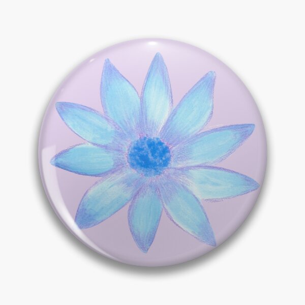 Item preview, Blue Dream Flower - Hand Drawn Watercolor Floral designed and sold by Julia N.