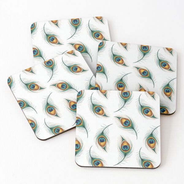 Item preview, Peacock Feather Seamless Pattern designed and sold by NatArtSA.
