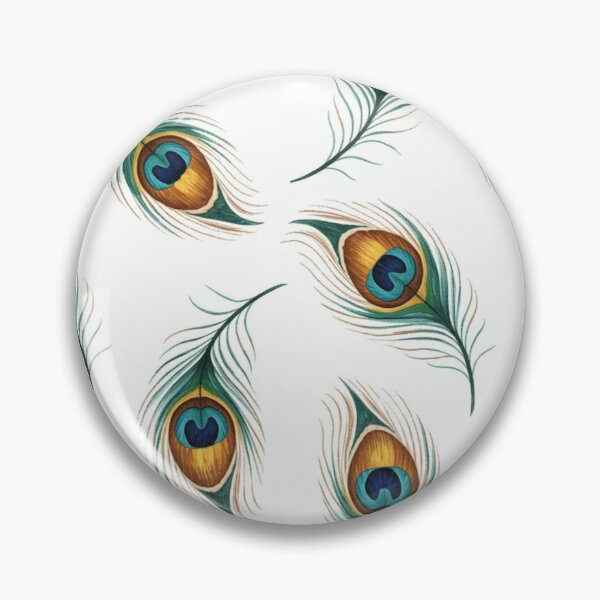 Item preview, Peacock Feather Seamless Pattern designed and sold by NatArtSA.