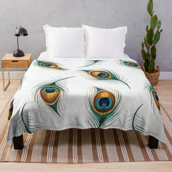 Item preview, Peacock Feather Seamless Pattern designed and sold by NatArtSA.