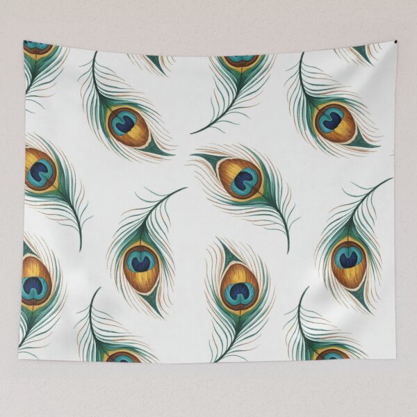 Item preview, Peacock Feather Seamless Pattern designed and sold by NatArtSA.