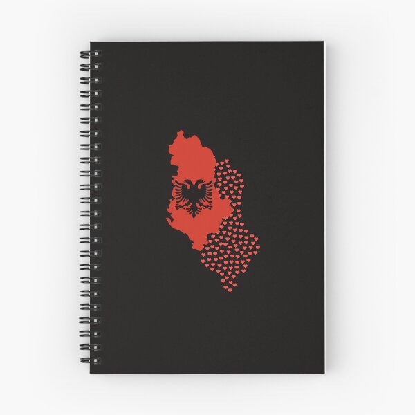 Item preview, Albania Flag Map Albanian Pride Shqipëri Red Black Eagle designed and sold by gluxdesing.