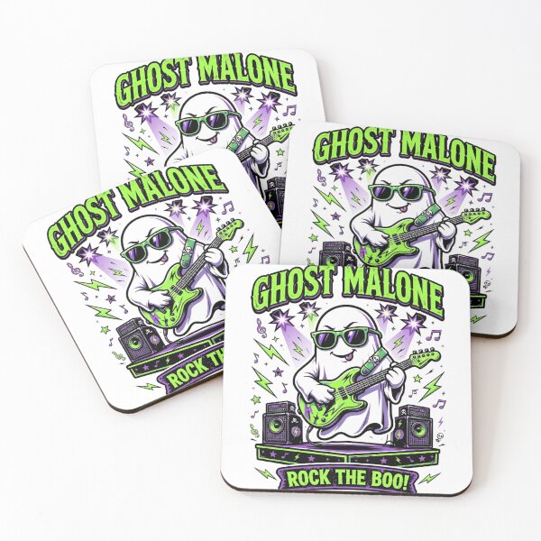 Item preview, Ghost Malone Shirt — Funny Music Halloween Tee designed and sold by unthinkabletees.