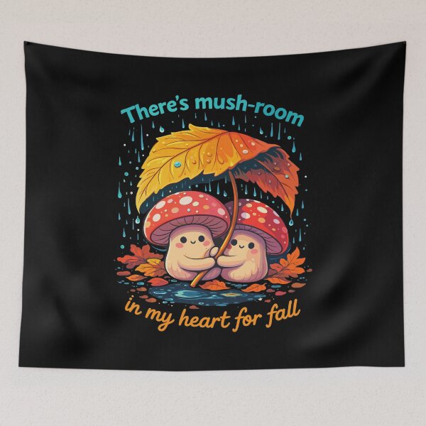 Item preview, Mushroom in My Heart – Sweet Mushrooms in Autumn designed and sold by Pineapple-Tree.