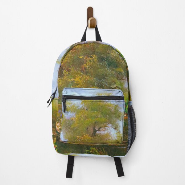 Item preview, The Shire Art Print: Lord of the Rings Inspired Oil Painting Print | Hobbiton | Bag End | Gandalf Arrives designed and sold by DarceyFloArt.