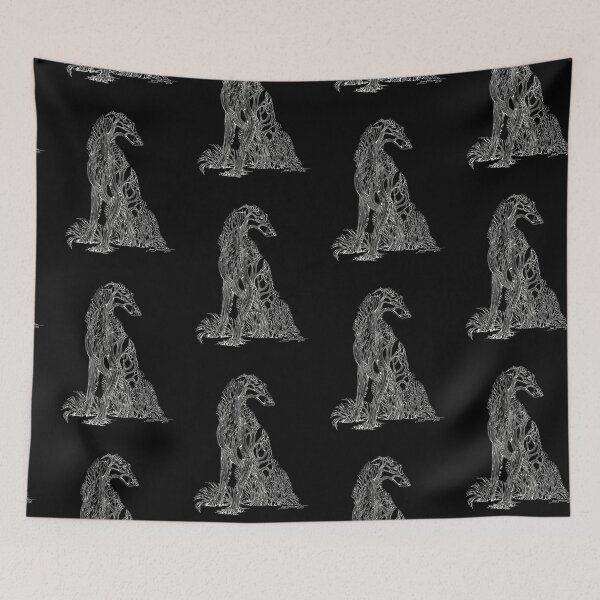 Item preview, White Barczoi designed and sold by LauraGarabedian.