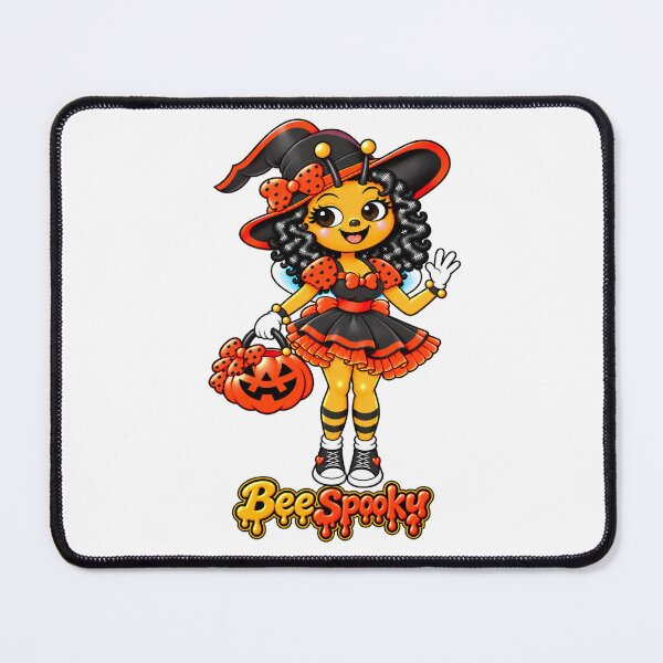 Item preview, Bee Spooky – Cute Halloween Witch Bee designed and sold by Smiling Mood Tees.