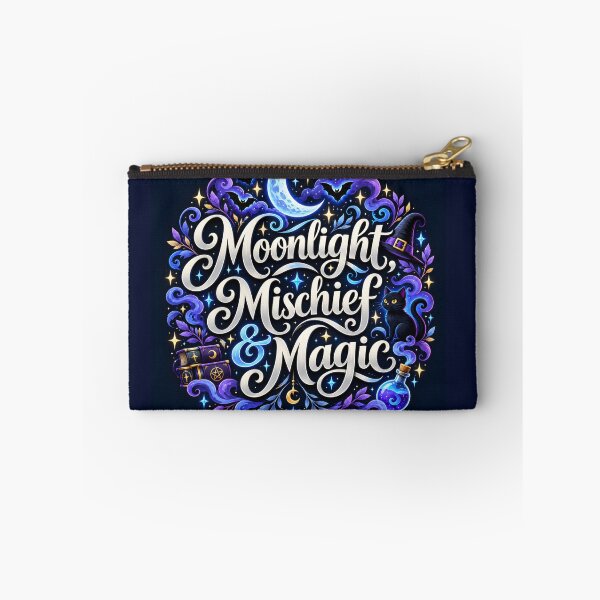 Item preview, Moonlight Mischief & Magic Witchy Halloween Aesthetic | Black Cat Crescent Moon Gothic Spell Art designed and sold by K3DreamKreations .