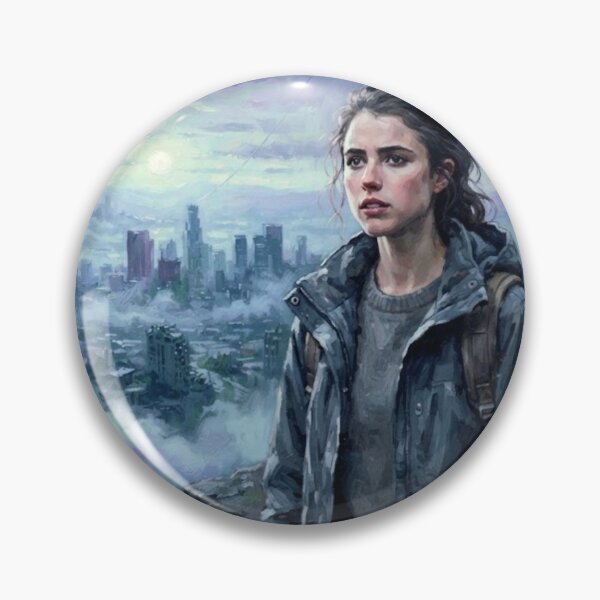 Item preview, IO Last on Earth Sci-Fi Fine Art Tribute designed and sold by Art's Diner.