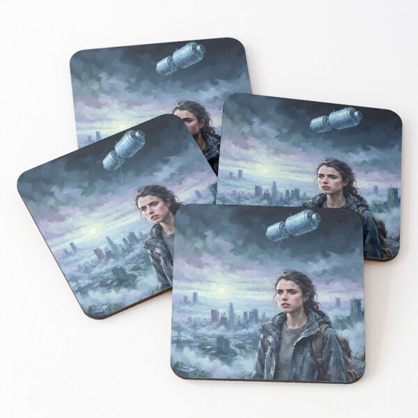 Item preview, IO Last on Earth Sci-Fi Fine Art Tribute designed and sold by Art's Diner.
