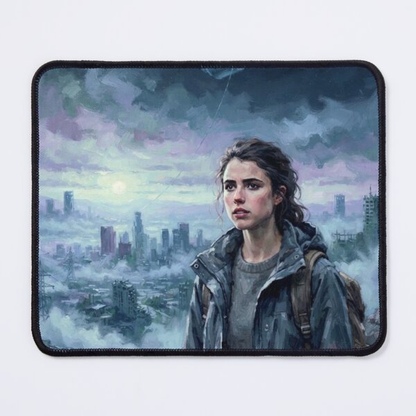 Item preview, IO Last on Earth Sci-Fi Fine Art Tribute designed and sold by Art's Diner.