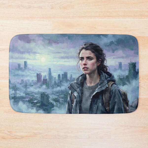 Item preview, IO Last on Earth Sci-Fi Fine Art Tribute designed and sold by Art's Diner.