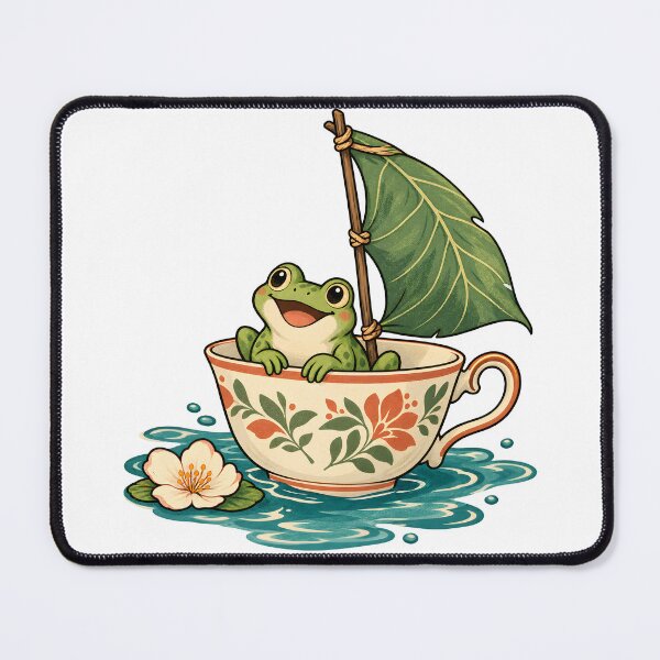 Item preview, Frog Teacup Sailor designed and sold by EpicwaveDesigns.