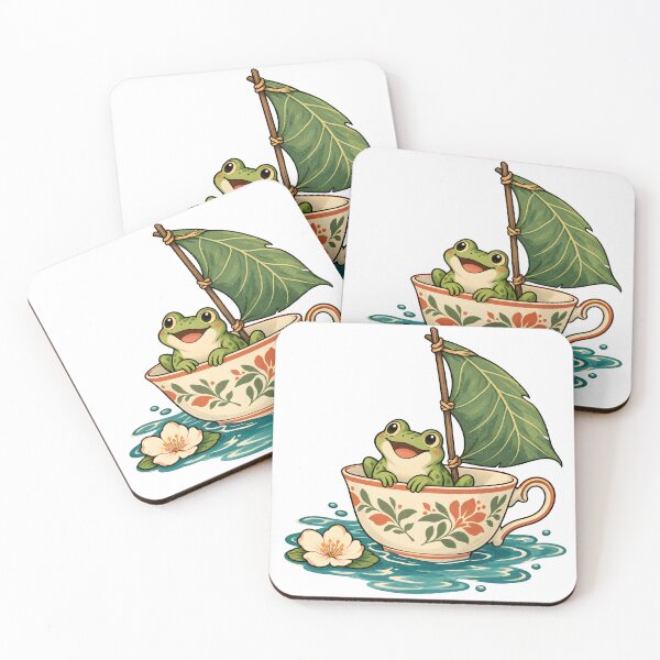 Item preview, Frog Teacup Sailor designed and sold by EpicwaveDesigns.