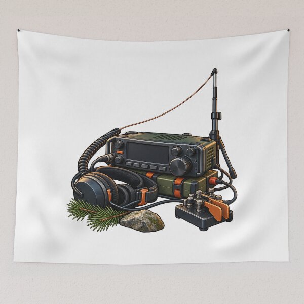 Item preview, Portable Amateur Radio Field Station designed and sold by Philippa Shop.