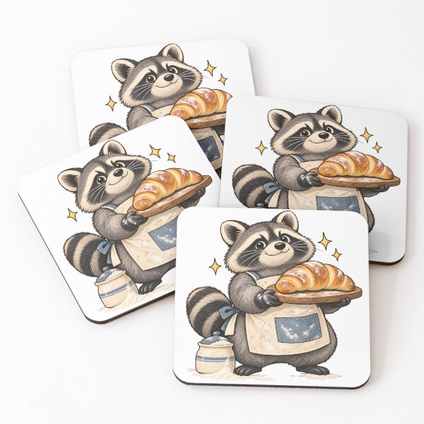 Item preview, Raccoon Midnight Baker designed and sold by EpicwaveDesigns.