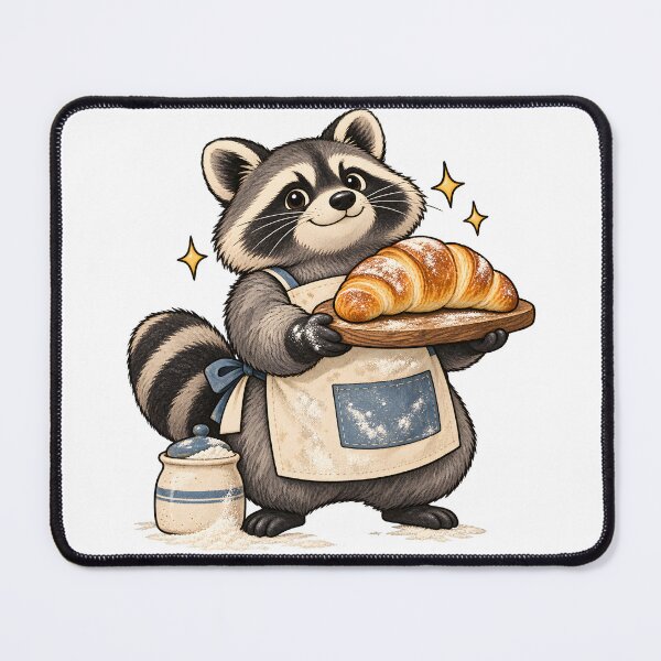 Item preview, Raccoon Midnight Baker designed and sold by EpicwaveDesigns.