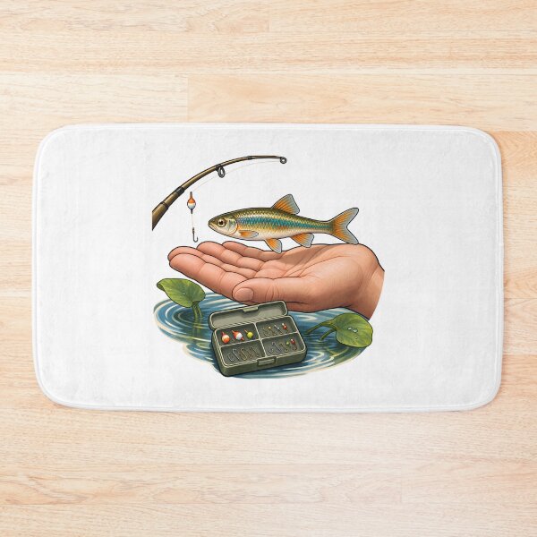 Aperçu de l'œuvre Micro Pêche des Petits Poissons créée et vendue par Philippa Shop.