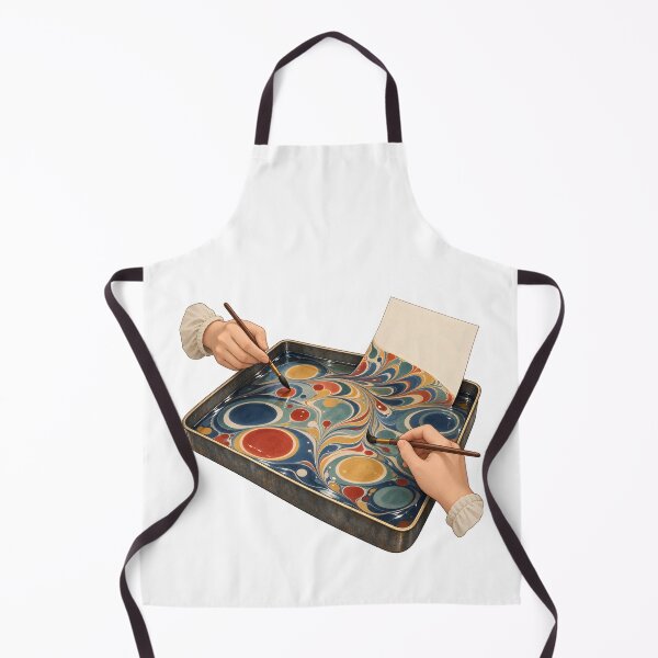 Item preview, Paper Marbling Floating Ink Hands designed and sold by Philippa Shop.