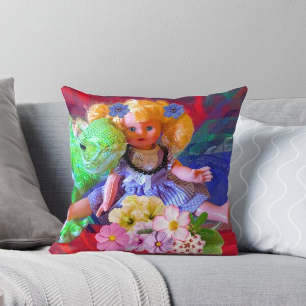 Item preview, Toys With Flowers Collage designed and sold by Swooncake Press.