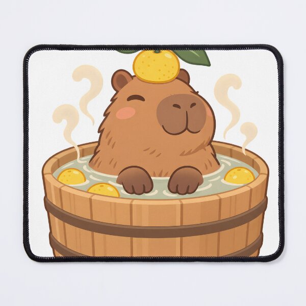 Item preview, Capybara Citrus Spa designed and sold by EpicwaveDesigns.