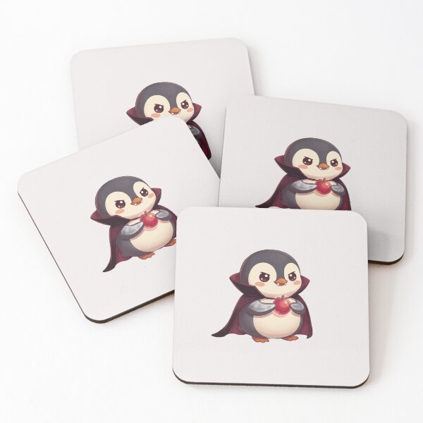 Item preview, Cute Vampire Penguin Halloween designed and sold by Moon's Arts.