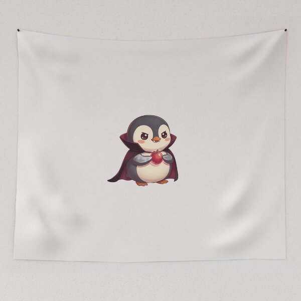 Item preview, Cute Vampire Penguin Halloween designed and sold by Moon's Arts.