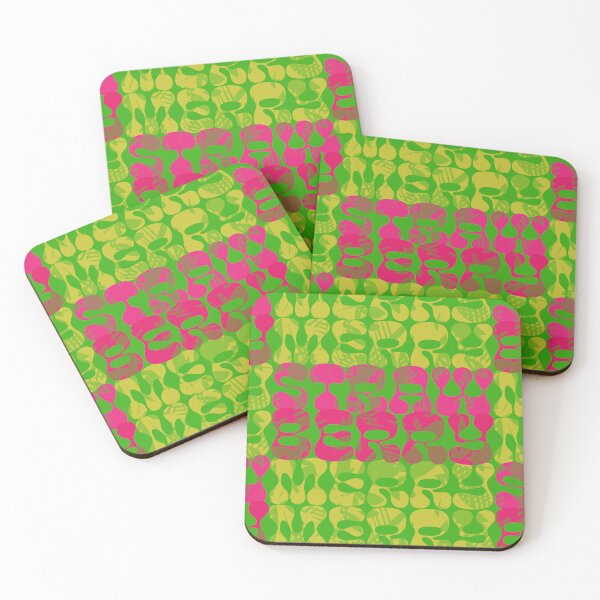 Item preview, Retro Strawberry Groovy Word Pattern designed and sold by photossmirnov.