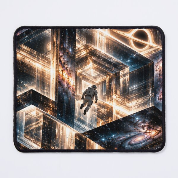 Item preview, Tesseract – The Geometry of Higher Dimensions designed and sold by cosmorastudio.