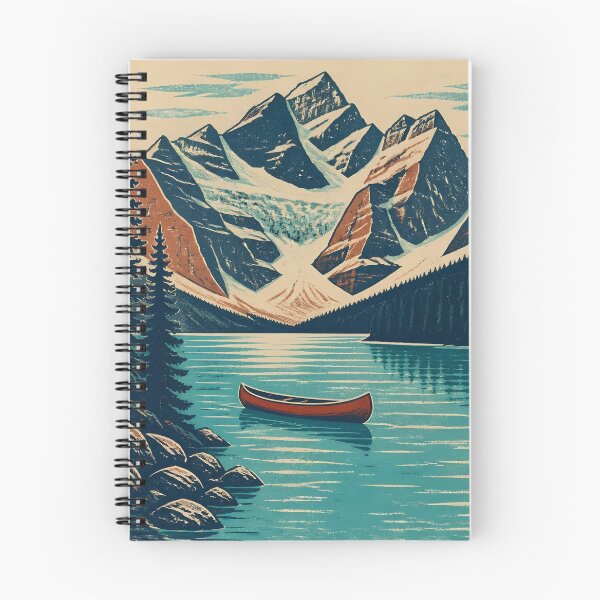 Item preview, Lake Louise Banff Canada Vintage Travel designed and sold by AOCollections.
