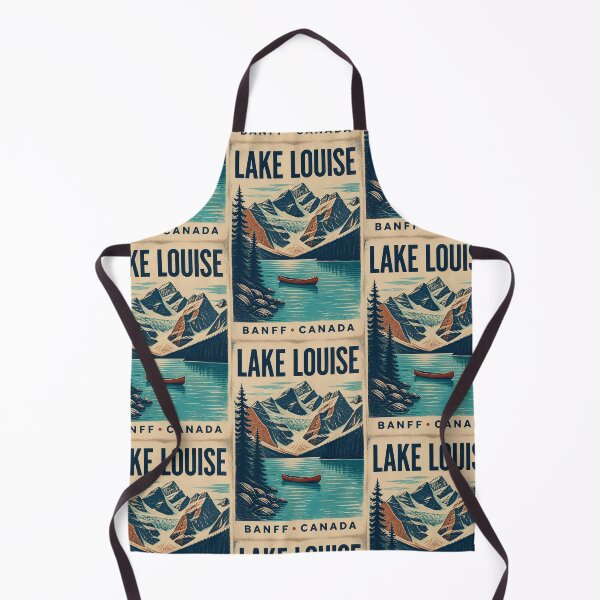 Item preview, Lake Louise Banff Canada Vintage Travel designed and sold by AOCollections.