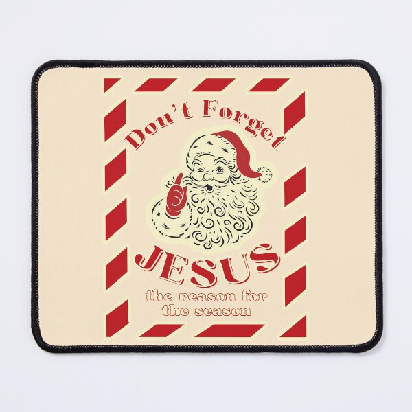 Item preview, Vintage Santa Clause Christmas Jesus is the Reason for the Season Christian Group Retro Xmas Classic designed and sold by Forevermore.