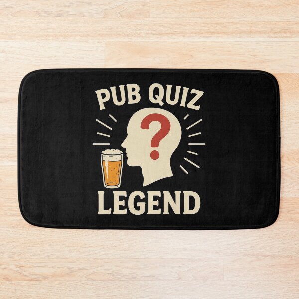 Artikelvorschau, Pub Quiz Legend Trivia Night Champion Funny Knowledge Design. entworfen und verkauft von The-T-In-Retro.