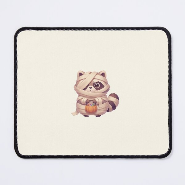 Item preview, Cute Mummy Raccoon Halloween designed and sold by Moon's Arts.