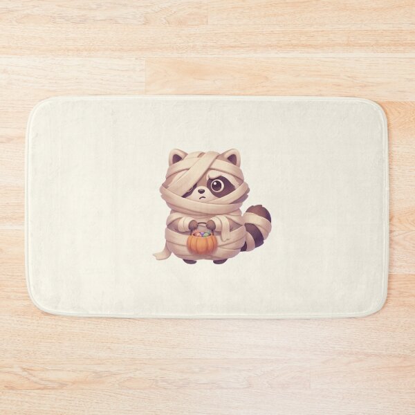 Item preview, Cute Mummy Raccoon Halloween designed and sold by Moon's Arts.